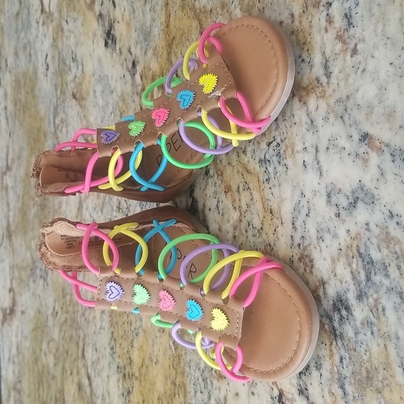 NWOT Piper Rainbow Sandals - Picture 2 of 7